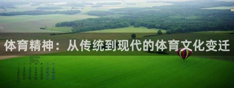 3377体育官方平台体育:体育精神:从传统到现代的体育文化变