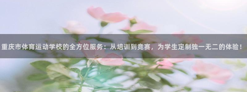 3377体育退款：重庆市体育运动学校的全方位服务：从培训到竞