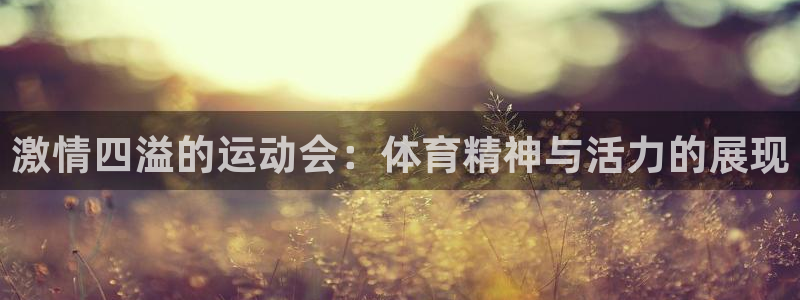 3377体育被国家取消了吗今天：激情四溢的运动会：体育精神与